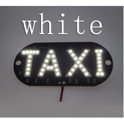 Placuta cu led, indicator taxi, 45 smd 3528, lumina alba